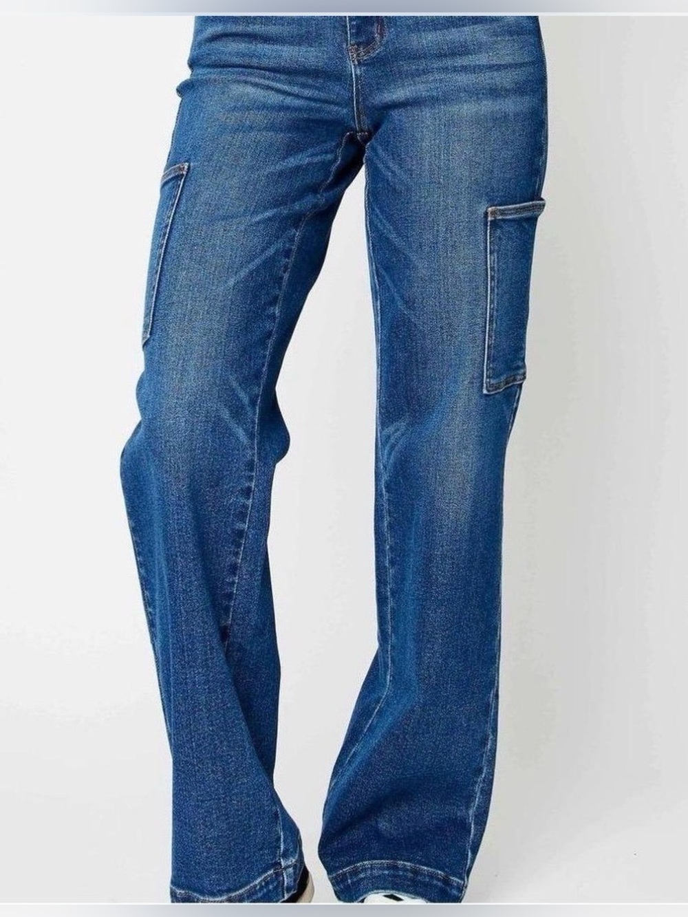 Judy Blue high waist wide leg cargo jeans 9/29